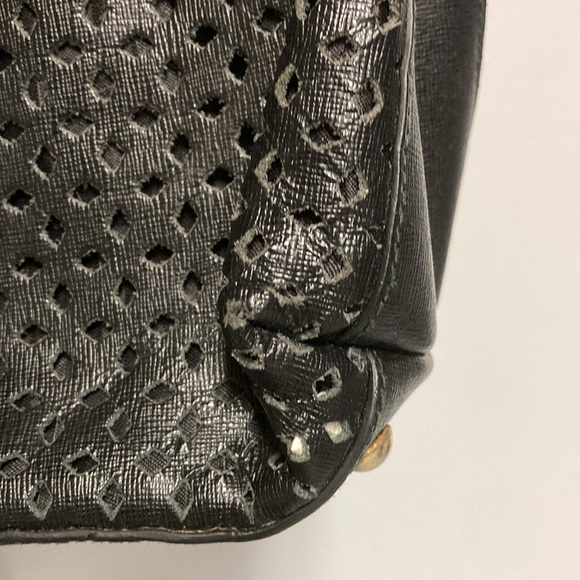 Furla Black Leather Limited Edition Piper Lux Top Handle Bag - Picture 16 of 16